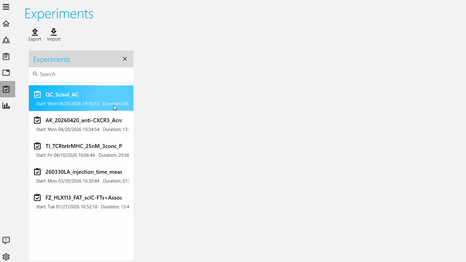 Bulk actions